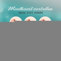 Zilveren Kinderoorbellen Blauwe Glitter Ster 5mm -