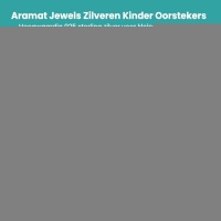 Sterling Zilveren Oorstekers Transparant Glitter 5mm -