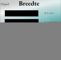 925 Zilveren Kinderoorbellen Blauwe Glitter Rond 5mm -
