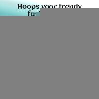RVS Goudkleurige Halve Oorringen 22x15mm - 5 Lijnen Twist -