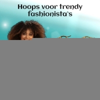 Goudkleurige RVS Wokkeloorringen Gedraaid - 20 mm -