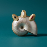 Grote Verstelbare RVS Ring Ovaal met Emaille - 28 mm - Zwart -