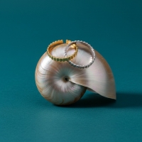 Verstelbare RVS Ring met Blokjes Motief - 3mm Breed - Zilverkleur -