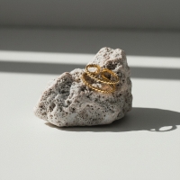 Verstelbare RVS Ring met Dubbele Bolletjeslijn (7 mm) - Zilverkleur -