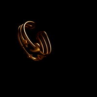 Open Ring RVS met Drie Sterren en Maan (9 mm) - Zilverkleur -