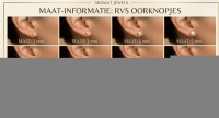 Oorbellen &acirc;&euro;&ldquo; RVS Zwartkleur met Vierkante Zirkonia (6mm) -