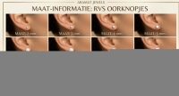 Oorstekers &acirc;&euro;&ldquo; Staal Kristal Rood Zilverkleur (7mm) -