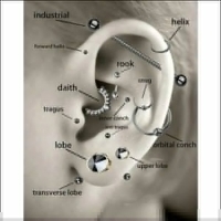 Helix Piercing Zilverkleur Rode Zirkonia 6mm 3mm - Dames