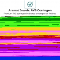 Goudkleurige Stalen Oorringen met Ruitjes Motief 30mm -