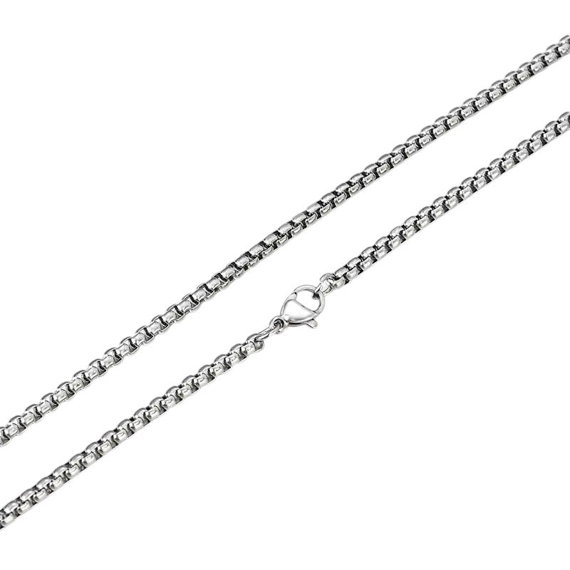 RVS Jasseron Halsketting 50 cm &acirc;&euro;&ldquo; 1,5 mm - Dames