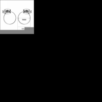 Open Cirkel Oorbellen Zilverkleur &acirc;&euro;&ldquo; 10mm - Heren