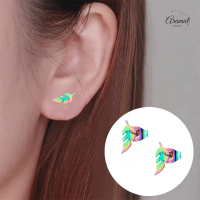 Bladvormige Oorbellen &acirc;&euro;&ldquo; RVS &acirc;&euro;&ldquo; 5x13 mm &acirc;&euro;&ldquo; Uni