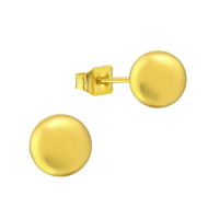 Bolletjes oorbellen &acirc;&euro;&ldquo; Goudkleur &acirc;&euro;&ldquo; 7mm -