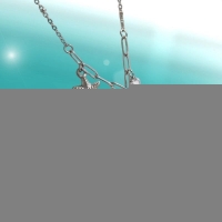 Zilverkleurige bedelketting met zeester, schelp & zirkonia &acirc;&euro;&ldquo; 40+5 cm - Dames