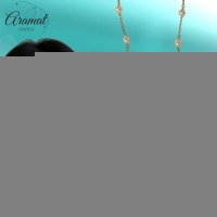 Goudkleurige parelketting met schelp & zeester &acirc;&euro;&ldquo; 40+5 cm - Dames