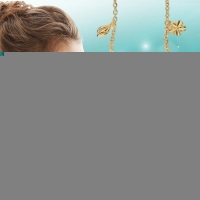 Goudkleurige damesketting met natuursteen & schelpbedels &acirc;&euro;&ldquo; 45+5 cm - Dames