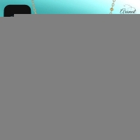 Goudkleurige damesketting met schelp & zirkonia &acirc;&euro;&ldquo; 40+5 cm - Dames