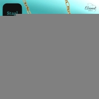 Goudkleurige bedel ketting met zon, hart & natuursteen - Dames
