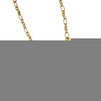 Goudkleurige bedel ketting met zon, hart & natuursteen - Dames