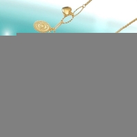 RVS Goudkleurige bedelketting &acirc;&euro;&ldquo; parel & natuursteen - Dames
