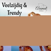 Mini Oorringen Goudkleurig &acirc;&euro;&ldquo; Gele Zirkonia &acirc;&euro;&ldquo; 15mm -
