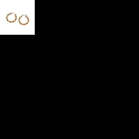Ronde Oorringen RVS 30mm &acirc;&euro;&ldquo; Goudkleurig &acirc;&euro;&ldquo; Glad & Gedraaid M