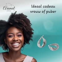 Zilverkleurige Triple Oorringen 25x9mm &acirc;&euro;&ldquo; Glanzend en Gelaagd -