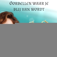 Goudkleurige 3-laags Oorringen RVS met Gevlochten Detail 25x7mm -