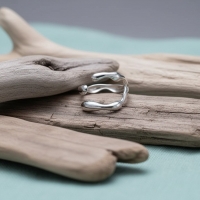 RVS Damesring Verstelbaar &acirc;&euro;&ldquo; Grillige Brede Open Ring &acirc;&euro;&ldquo; 16 mm -