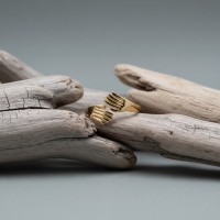 RVS Damesring Verstelbaar &acirc;&euro;&ldquo; 2 Handjes &acirc;&euro;&ldquo; One Size - Zilverkleur