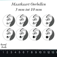 Stalen Hartjes Oorbellen infinity - Goudkleur -