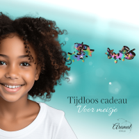 Stalen Multicolor Sterren Oorbellen - Uniek & Feestelijk -