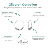 Dunne Bali Oorringen 16mm - Boho Cadeau -