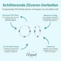 Unisex Bali Oorringen 16mm - Stijlvol Cadeau -