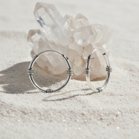 Unisex Bali Oorringen 16mm - Stijlvol Cadeau -