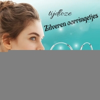 Etnische Zilveren Bali Oorringen 18mm -