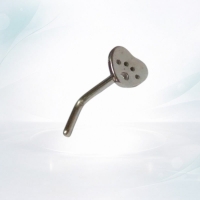 Stalen Neuspiercing met Hartje en Pootafdruk - Unisex