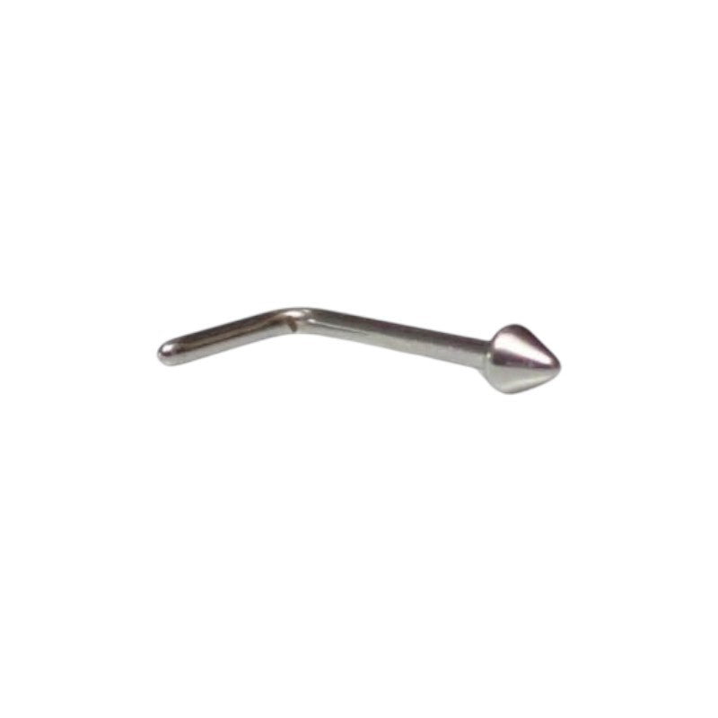 Edgy Stalen Neuspiercing met Spike - Unisex