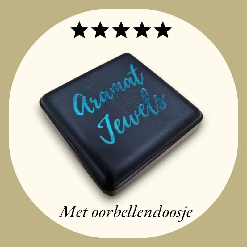 Stalen Witte Parel Oorbellen In Roestvrij Staal - 3mm -