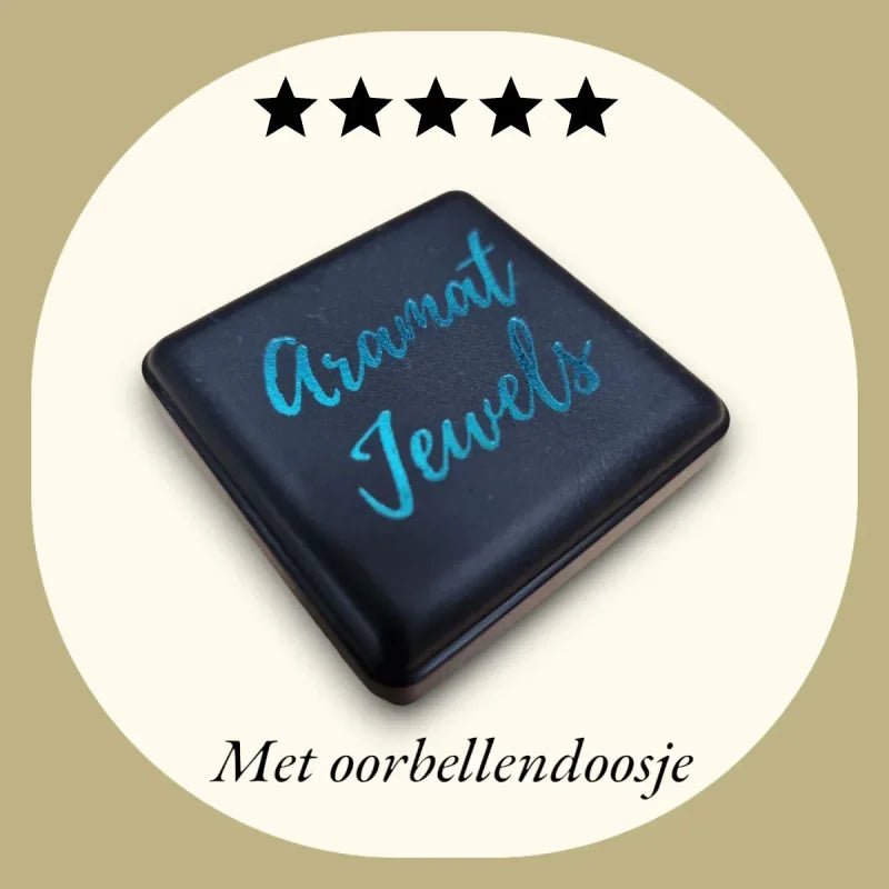 Goudkleurige Stalen Driehoek Oorbellen RVS -