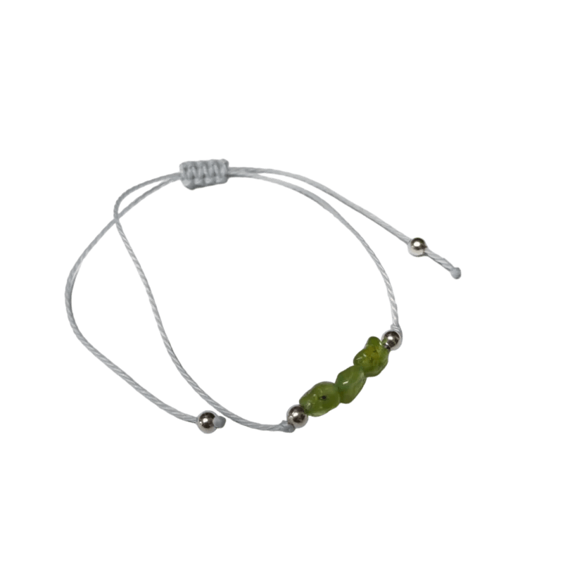 Verstelbare Geboortesteen Armband - Januari - Garnet - Unisex
