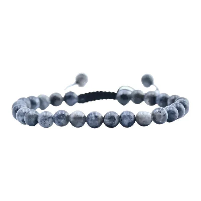 Verstelbare Larvikiet Labradoriet Armband - Unisex