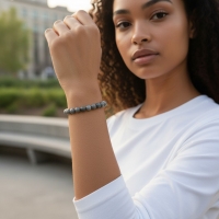 Pyriet Natuursteen Armband man vrouw