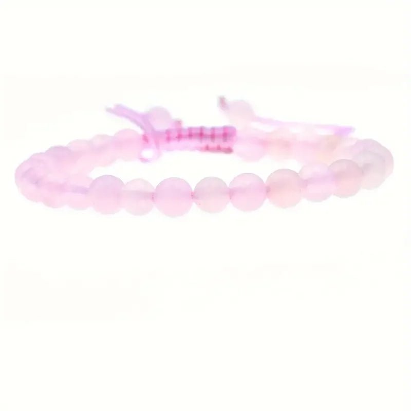Roze Kwarts Armband verstelbaar - Unisex
