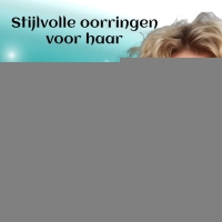 Oorringen &acirc;&euro;&ldquo; Goudkleurig Staal Sandblasted Strepen (13x7mm) -