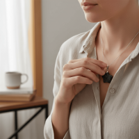 Unieke Labradoriet Ster Hanger - Heren