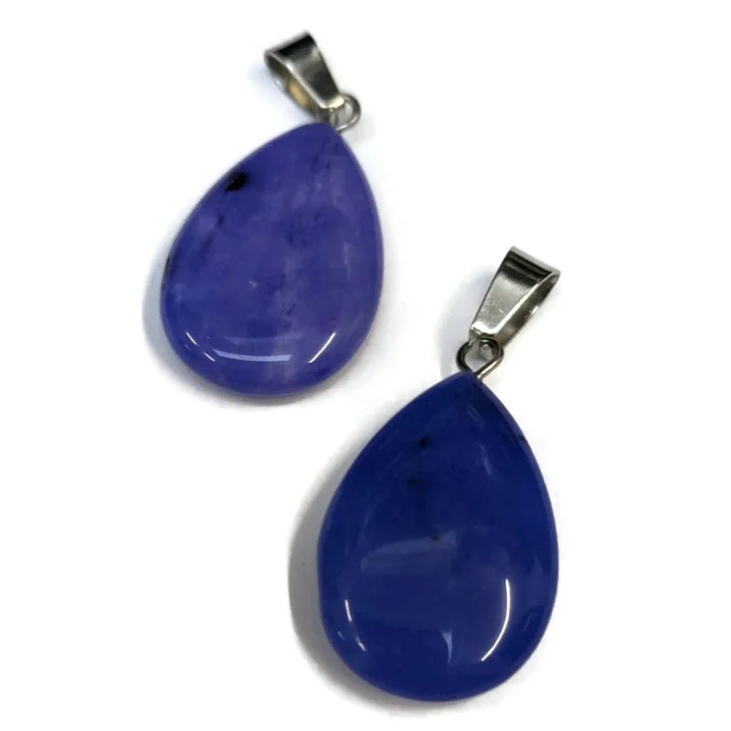 Lapis Lazuli Druppel Hanger natuursteen - Heren