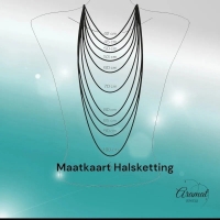 Stalen Bedelketting met kraaltjes blauw - Goudkleur - Unisex