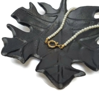 Luxe Parel Bedelketting - vrouwen ketting - Zilverkleur - Dames