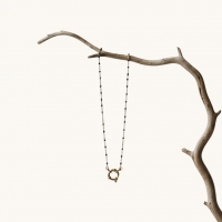 Ster Hanger van Obsidiaan natuursteen